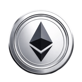 Animeret visuel figur med en Ethereum (ETH)-coin